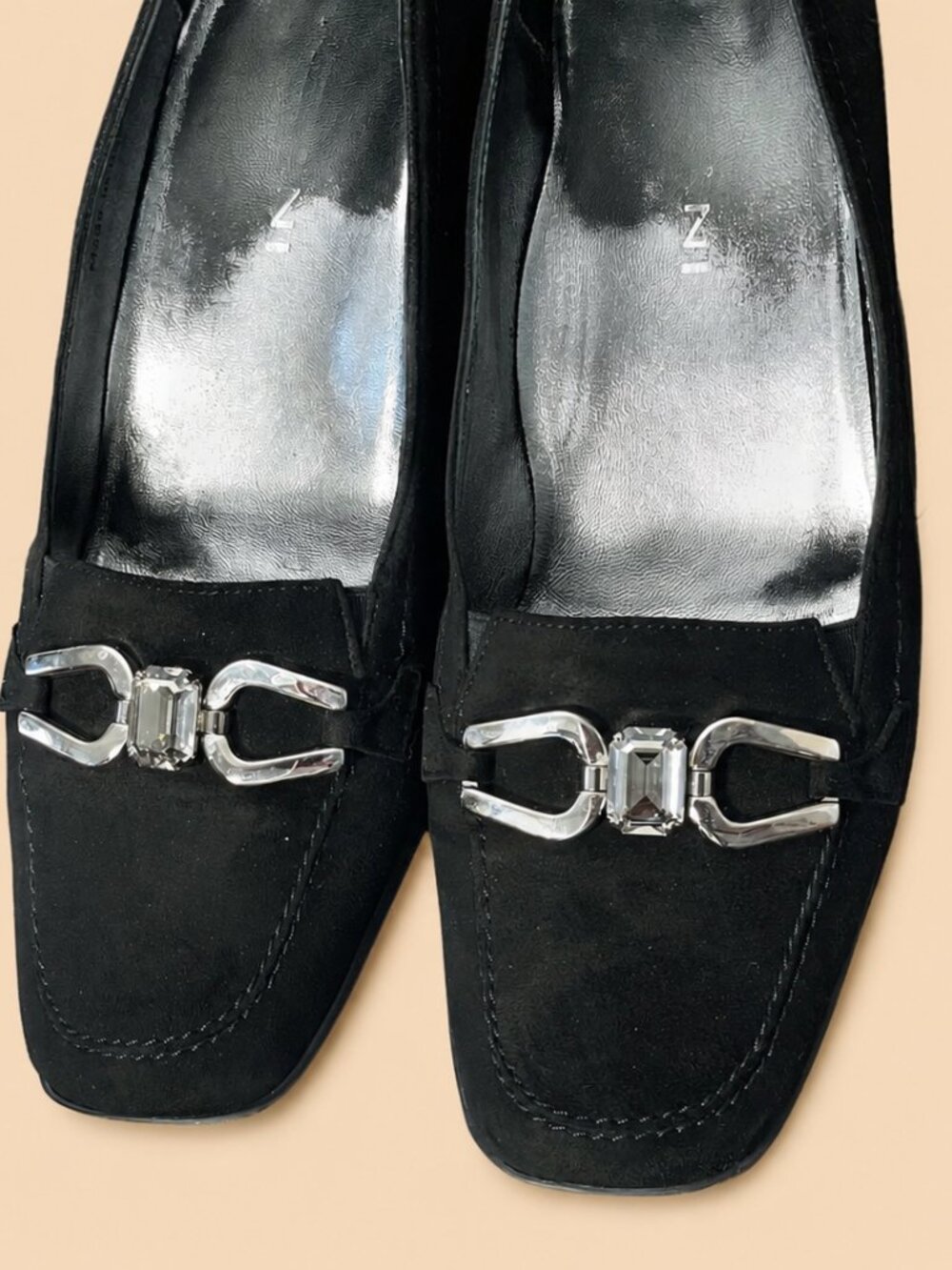 Giovanni Fabiani Heeled Leather Loafers 39 Euro (8.5 US) size - Like New